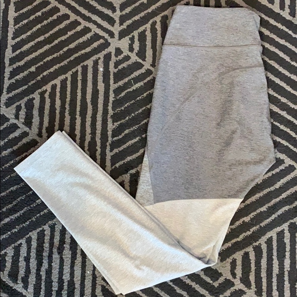 Outdoor voices grey leggings